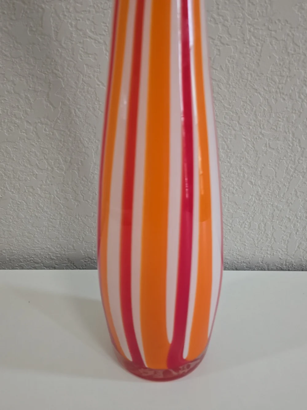 Ritzenhoff & Breker MCM Style Hand Blown Glass Modernist Vase 17